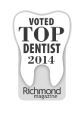 2014 top dentist in richmond va award logo - river run dental