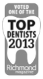 2013 top dentist in richmond va award logo - river run dental