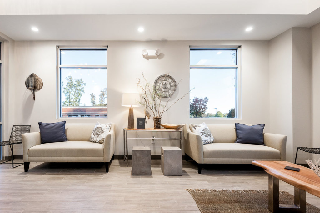 River Run Dental Patient Lounge Couches