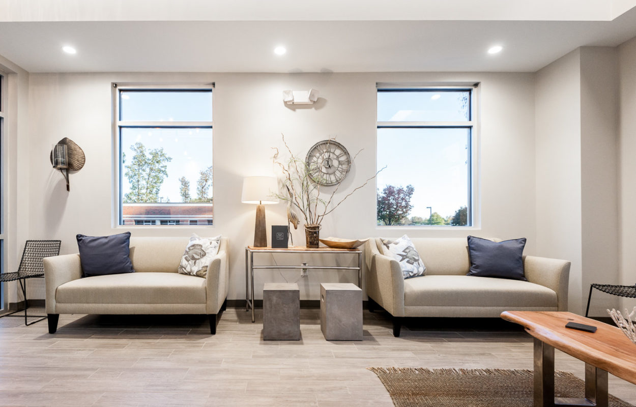 River Run Dental Patient Lounge Couches