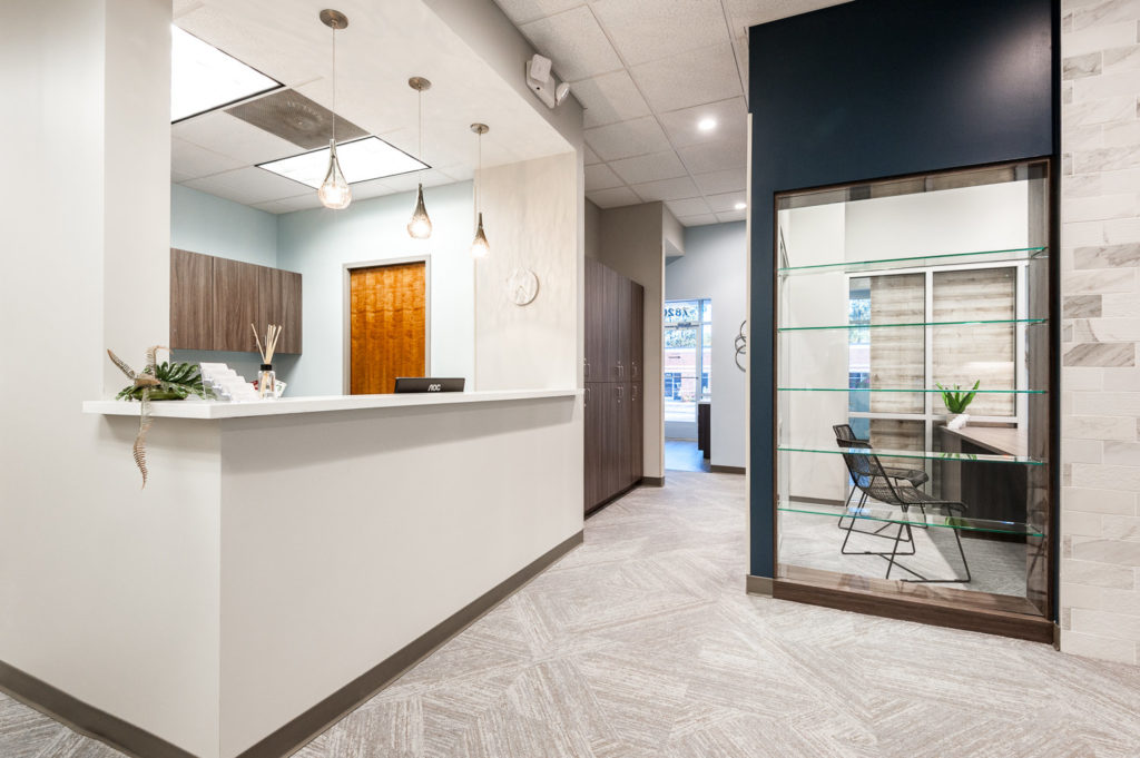 River Run dental office desk