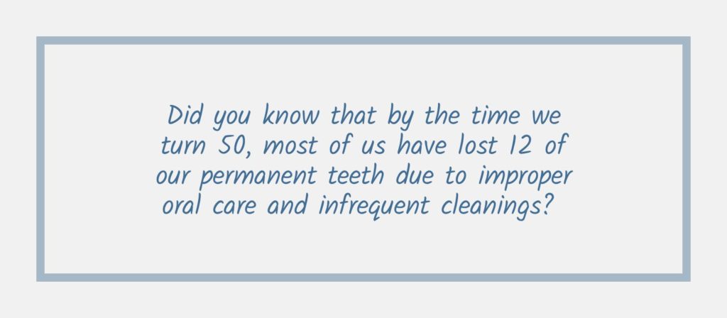 Teeth loss fact
