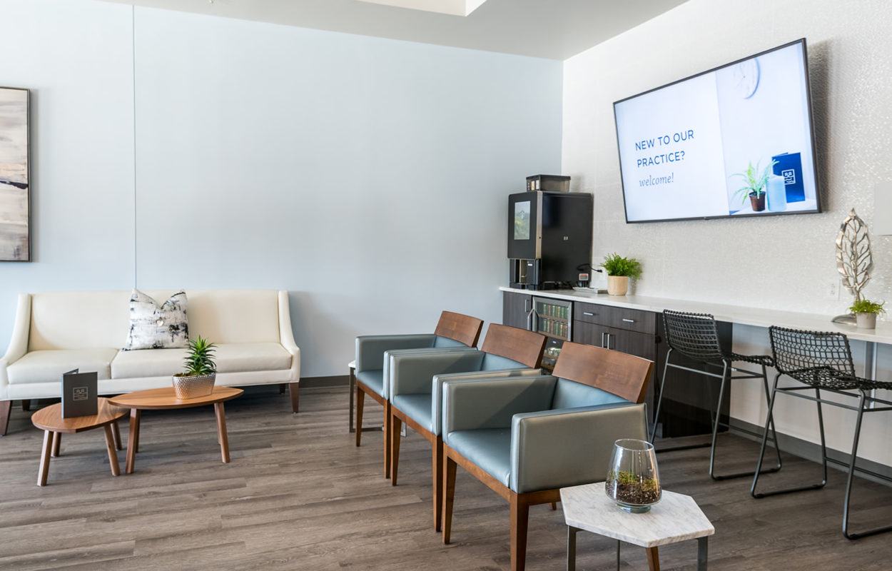 River Run Dental - Short Pump - Reception Area (Side angle)