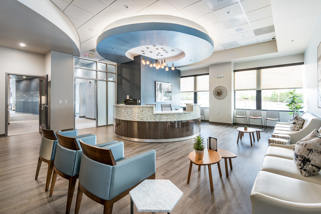 River Run Dental reception office (side angle)